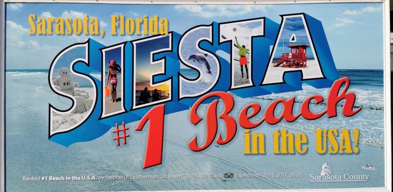 Luxury 3Bd House, Siesta Key Beach Sarasota Extérieur photo